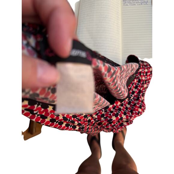 Cocomo Red/Yellow Babydoll Tank Top Women's Size Large - Picture 4 of 5